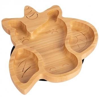 Unicorn Bamboo Suction Plate for Kids
