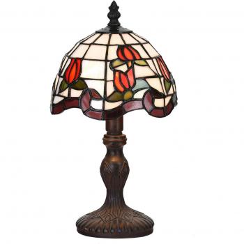 Kunstvolle Tiffany Tischlampe 5LL-6156