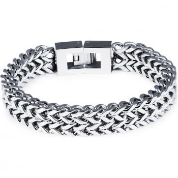 FIRETTI Schmuckarmband Panzerdesign