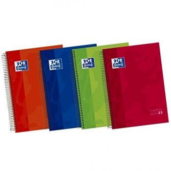 Oxford A4 Multicolor Anteckningsbok 120 Blad
