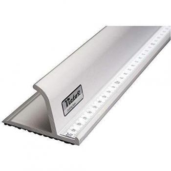 Rutschsichere Aluminiumschneidelineale Victor – 75 cm (Profi)