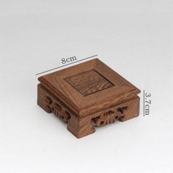 Wooden Flower Vase Holder