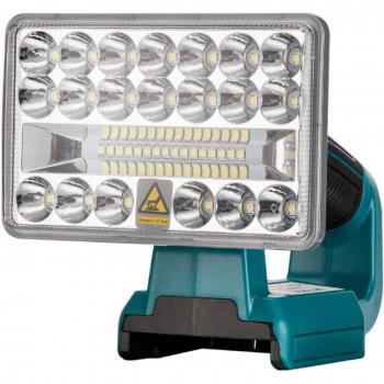 Makita 3/5″ Tool Light, 18 V Lithium Cordless LED Flashlight, USB Charging