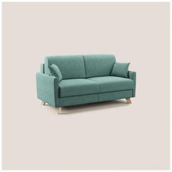 Edgar sofá cama 160 cm tela impermeable color verde aguamarina