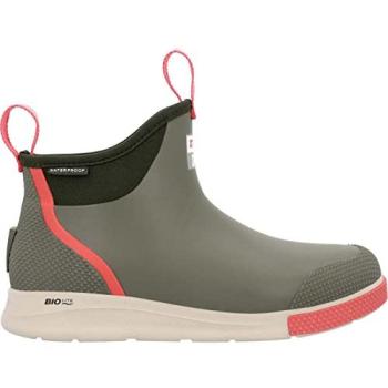 Size 6 Olive Ankle Deck Boot