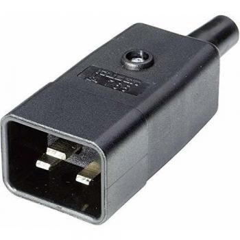 Martin Kaiser 765/sw/C IEC connector 765 Plug, straight Total number of pins: 2 + PE 16 A Black 1 pc(s)