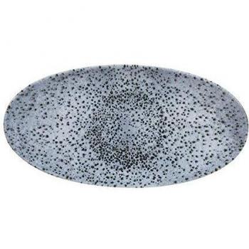 Churchill Ovalplatte Super Vitrified Mineralblau