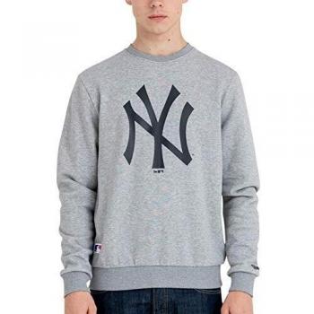 New Era New York Yankees Sweatshirt Grau Regular Fit M Herren