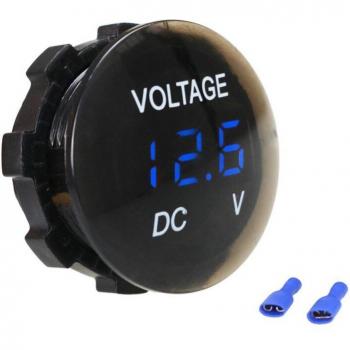 LED Digital Voltage Meter for Car Motorcycle Boat ATV Truck Waterproof DC10V-33V