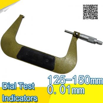 Micromètre Externe Jaune SHAHE 125‑150 mm – Haute Exactitude
