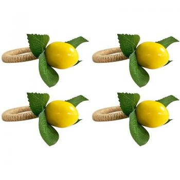 Serviette en forme de citron