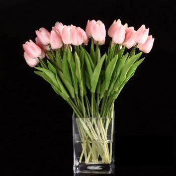 Tulipanes de Tacto Real – Set de 10 en Látex