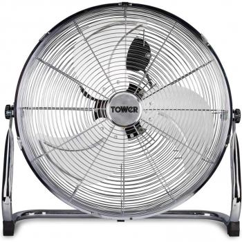 Tower 18'' Velocity Floor Fan Silver