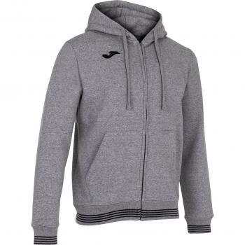 Sudadera Campus III Full Zip Gris con Cremallera y Capucha