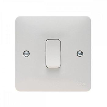 Hager WMDP84 20A Double‑Pole Selector