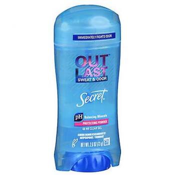 Gel Desodorante Secret Clear Outlast 73g