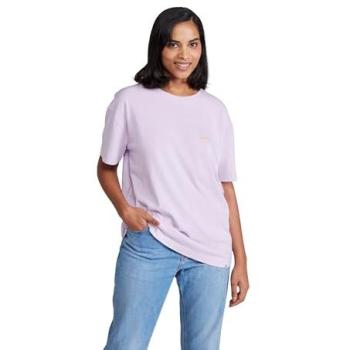Animal Leena Short Sleeve Boxy Shirt – Purple