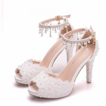 Céleste Pointu – Chaussures blanches pour femmes