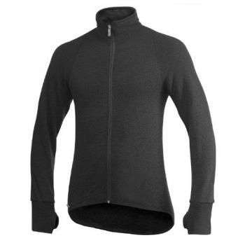 Woolpower Jacke Full Zip 600 schwarz