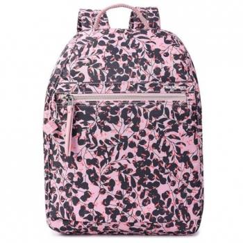 Backpack RFID Luxe VOGUE – Couleur Rose Vieux, Noir, Femme