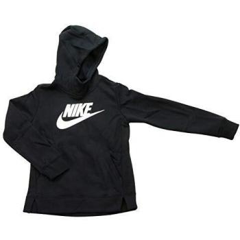 Nike Female Sportswear Hooded Pullover Black Size XS