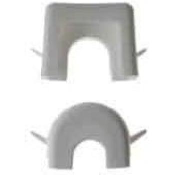 Hager Set Koppler Sockel 100104 weiß Polar