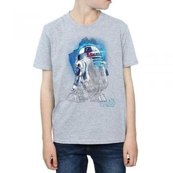 R2‑D2 The Last Jedi Brushed Top (Grey, Size 9)