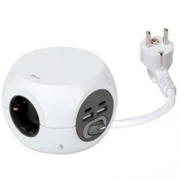 Base Múltiple SIMON COMBIBALL con USB A + USB C