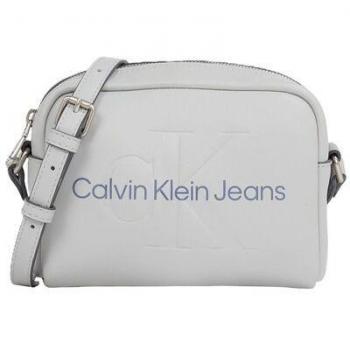 Borsa a Tracolla Calvin Klein Jeans Grigio Polvere