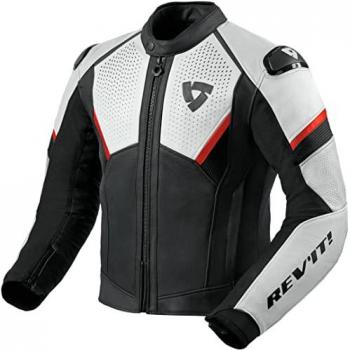 Blouson Rev'It! Matador Moto Noir-Rouge Néon
