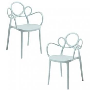 Sky Blue Pack: 2 sillas con reposabrazos