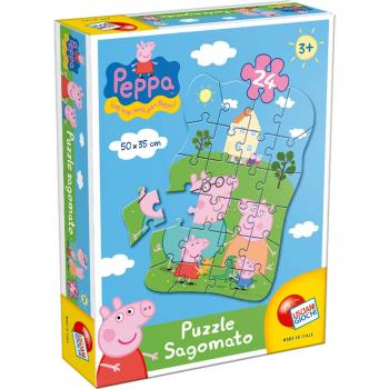 Puzzle Sagomato Peppa Pig 24 Pezzi