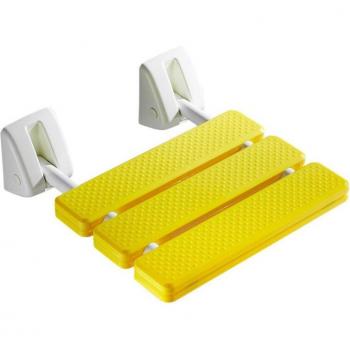 Siège de douche fixe et rétractable