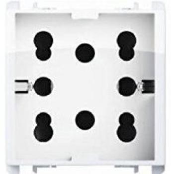 Prise Nea Simon Urmet 2 Double Face et 1 Schuko Glace 10311/2BG