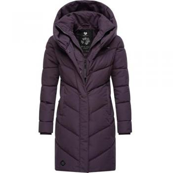 Steppmantel RAGWEAR Natalka Gr. XXL (44), lila (pflaume), Damen