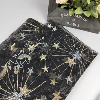 Moonlit Horse Lace Fabric