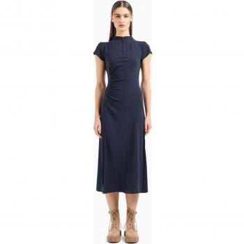 Vestido midi con manga corta de Armani Exchange