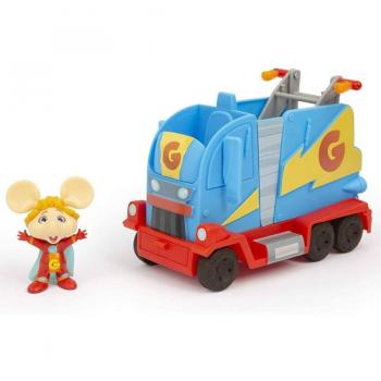 Topo Gigio Camión G-bus con Figura Incluida