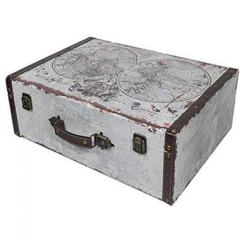HMF Aufbewahrungskoffer im nostalgischen Design, 44 x 32 x 16 cm