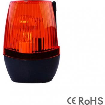 Lámpara de Señalización Flash para Exteriores, Montaje en Pared, Puerta de Barrera, AC/DC 24V 230VAC