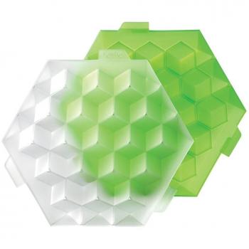 Lékué Green Ice Cube Box
