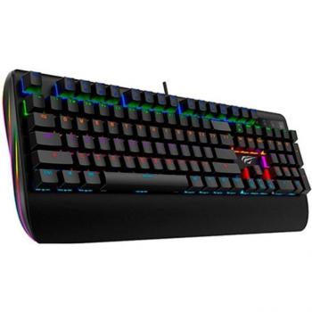 HAVIT KB464L Teclado Mecánico Gaming RGB Switch Blue con Reposamuñecas