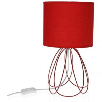 Versa Tischlampe LED Rot 20 x 36 cm