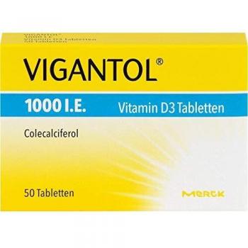 Vigantol 1.000 I.E. Vitamin D3 Tabletten, 60 Stück