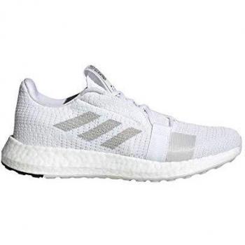 Adidas BoostGo Performancesense – Chaussures Légères Femme (42 EU, Blanc-Gris)