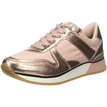 Tommy Hilfiger Metallic Sneaker, Scarpe da Ginnastica Basse Donna, Rosa (Dusty Rose) per donna