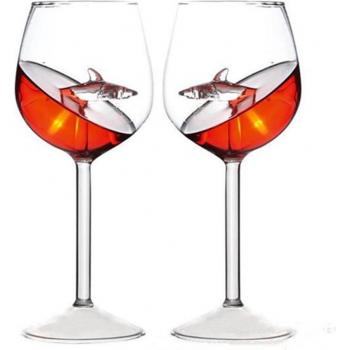 Shark Champagne Glass