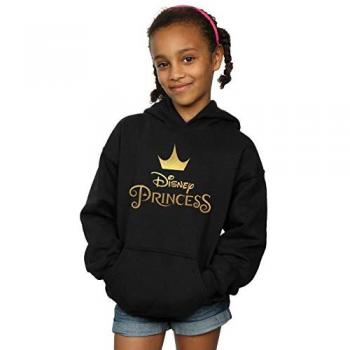 Capuche princesse Disney avec couronne sur le devant