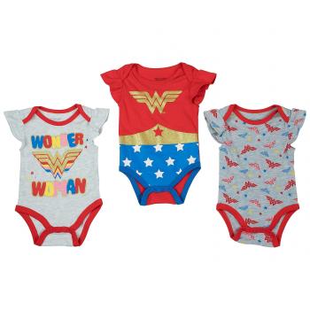 Ensemble de bodys Multi-Couleurs Wonder Woman DC Comics