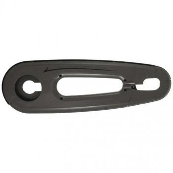 Cadena Completa Excelle Protector Ø 19,5 cm – 635 mm – Plástico – Ajuste universal para bici de ruta – Con sistema de sujeción gris